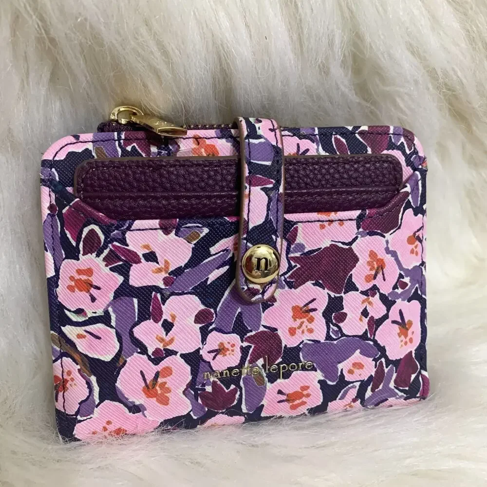 NANETTE LEPORE Purple Floral PLUM BLOSSOM 